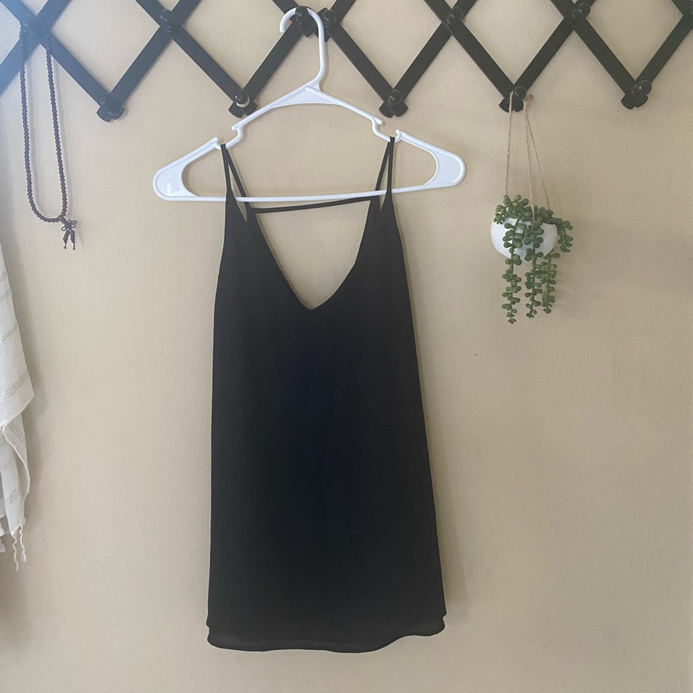 Loft black camisole S